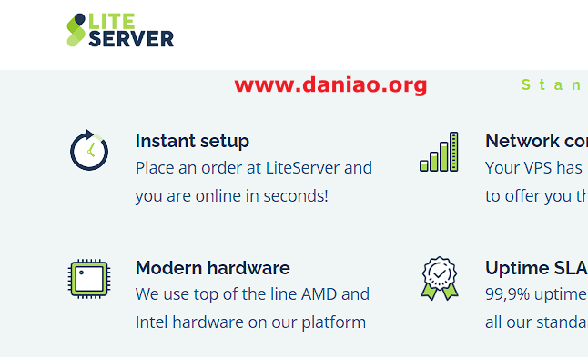 LiteServer：双旦8折促销，荷兰大硬盘VPS ，500G HDD月付€4.8起